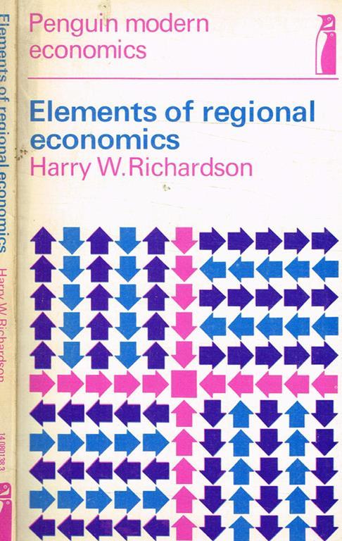 Elements of regional economics - Harry W. Richardson - copertina