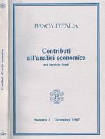 Contributi all'analisi economica del servizio studi
