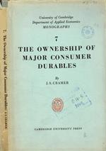 The ownership of major consumer durables