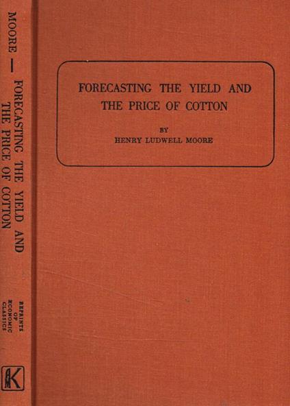 Forecasting the yield and the price of cotton - copertina