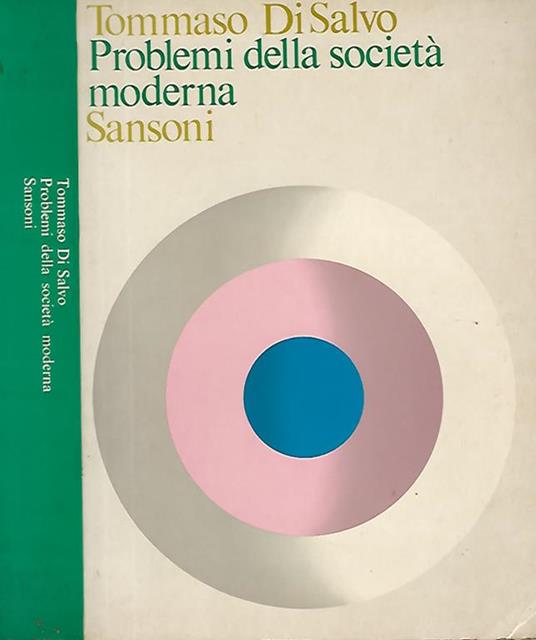 Problemi della società moderna - Tommaso Di Salvo - copertina