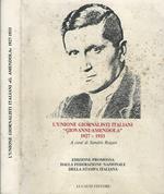 L' Unione giornalisti italiani Giovanni Mendola 1927-1933