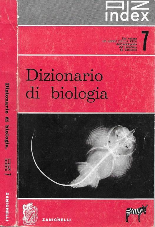 Dizionario di biologia - copertina