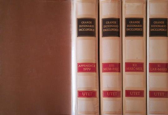 Grande Dizionario Enciclopedico UTET. Terza edizione interamente riveduta e accresciuta - copertina