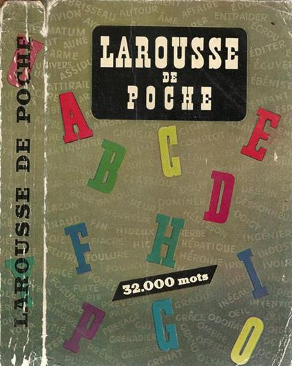 Larousse de Poche. 32000 mots - copertina