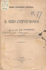 Il siero antipneumonico per la cura della polmonite
