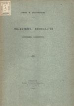 Poliartrite, endocardite, setticemia gonococcica