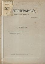 Fitoterapico Periodico mensile Gennaio 1934