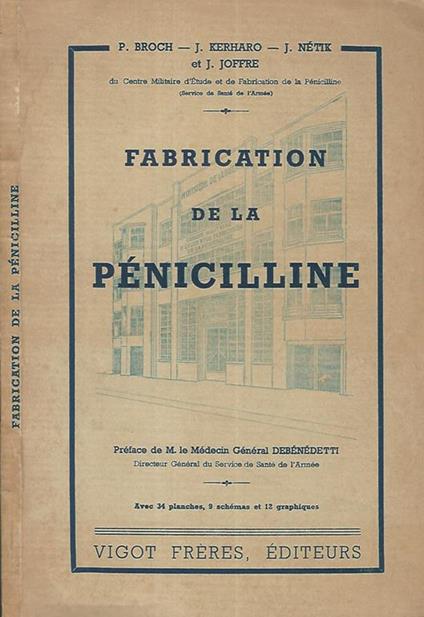 Fabrication de la penicilline - copertina
