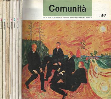 Comunità 1960 - Renzo Zorzi - copertina