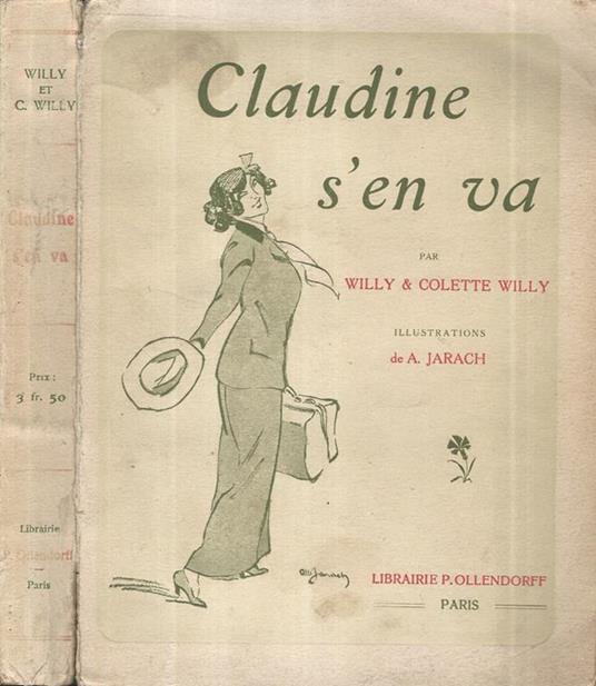 Claudine s'en va - Willy - copertina