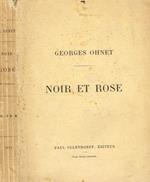 Noir et rose