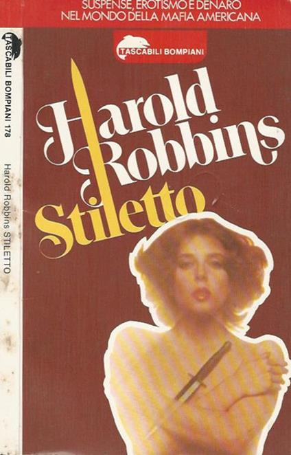 Stiletto - Harold Robbins - copertina