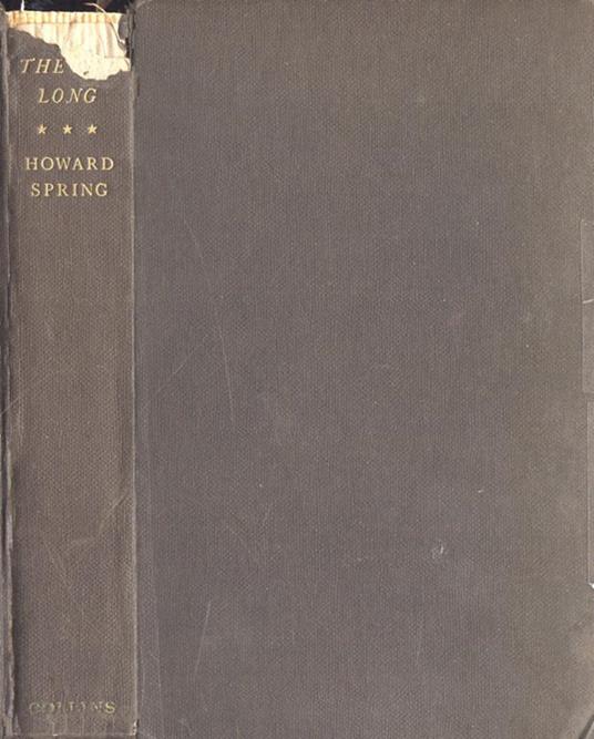 All the day long - Howard Spring - copertina