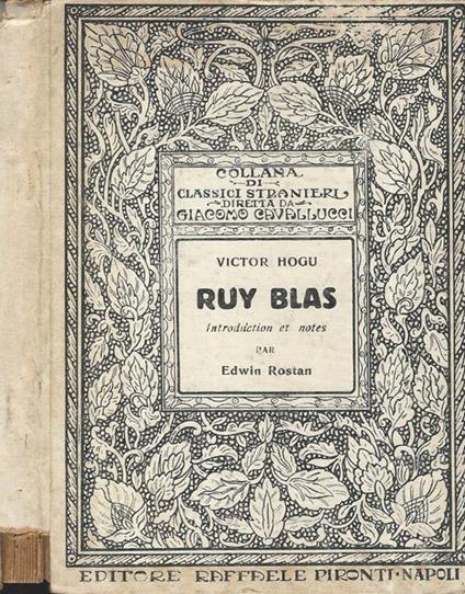 Ruy Blas - Victor Hugo - copertina