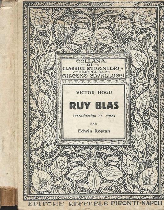 Ruy Blas - Victor Hugo - copertina