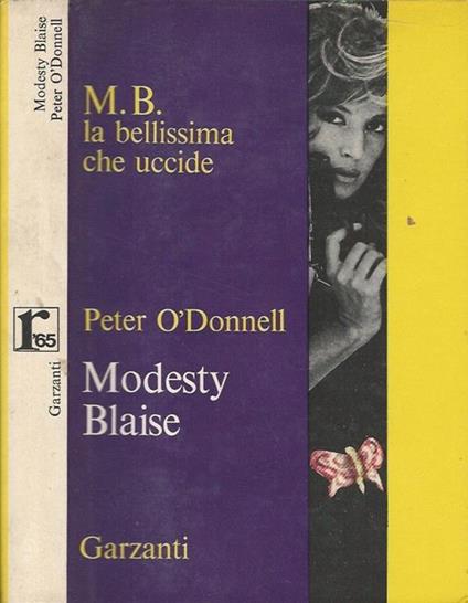 Modesty Blaise - Peter O'Donnell - copertina