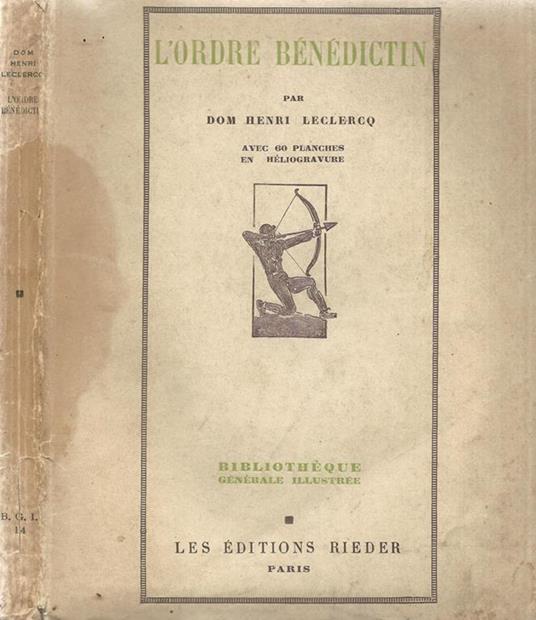 L' Ordre Bénédictin - copertina