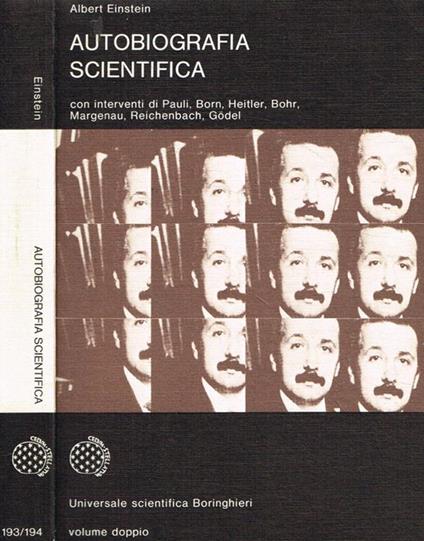 Autobiografia scientifica - Albert Einstein - copertina