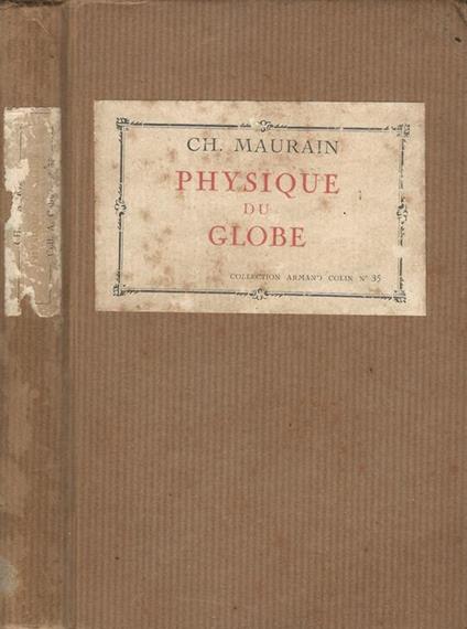 Physique du Globe - Ch. Mauran - copertina