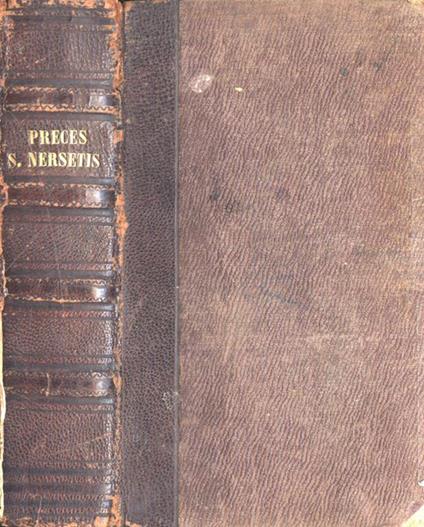 Preces s. Nersetis - copertina