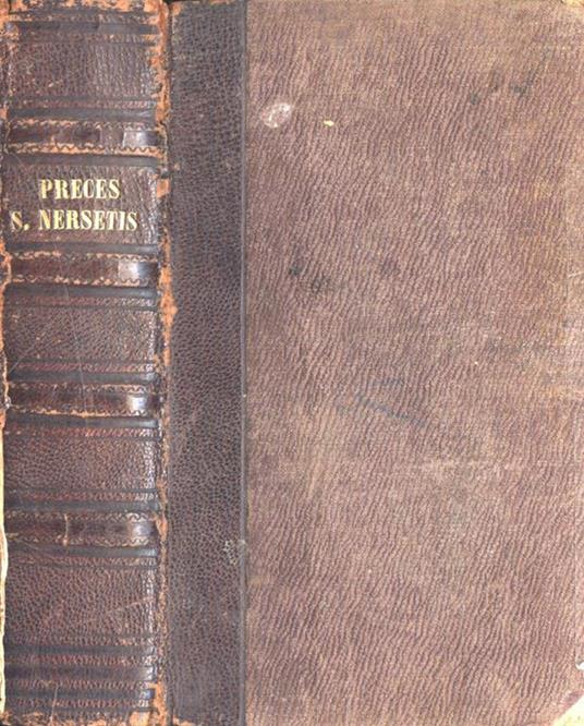 Preces s. Nersetis - copertina