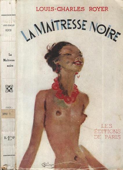 La Maitresse noire - copertina