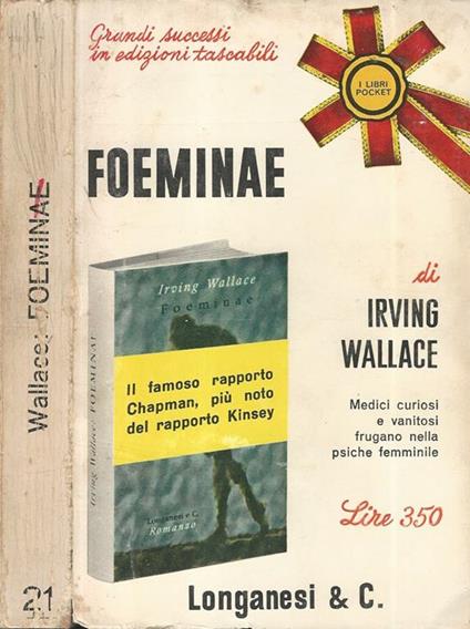 Foeminae - Irwing Wallace - copertina