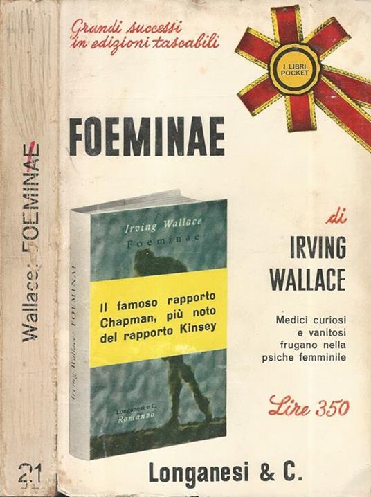 Foeminae - Irwing Wallace - copertina