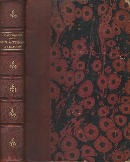 Du St Gothard à Syracuse - Emile Cauderliere - copertina