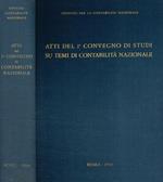 Atti del I Convegno di studi su temi di contabilità nazionale