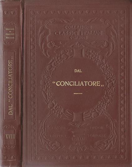 Dal "Conciliatore" - copertina