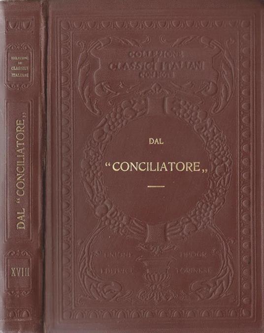 Dal "Conciliatore" - copertina