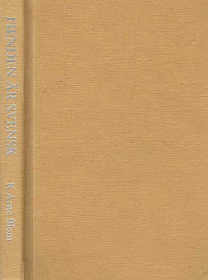 Fienden ar svensk - K.Arne Blom - copertina