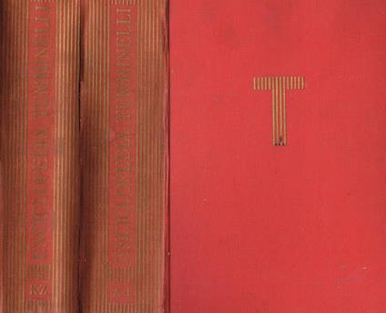 Enciclopedia Tumminelli 2voll.. A-I, K-Z - copertina