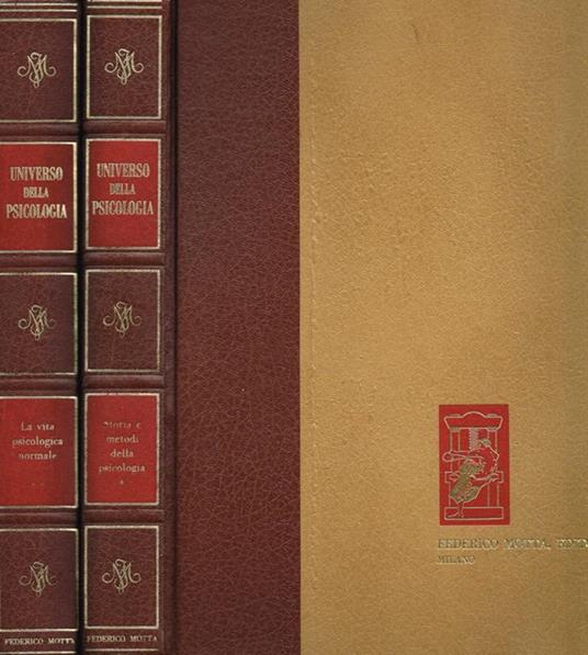 Universo della psicologia vol.I II - copertina