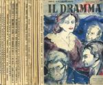 Il dramma. Quindicinale di commedie di grande successo anno XXII n.6/7, 8, 9, 10, 11, 12/13, 14, 15, 16/17, 18, 19/20, 21, 22, 23/24, 25, 26