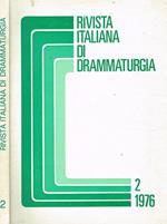 Rivista italiana di drammaturgia. Trimestrale dell'Istituto del Dramma Italiano n.2