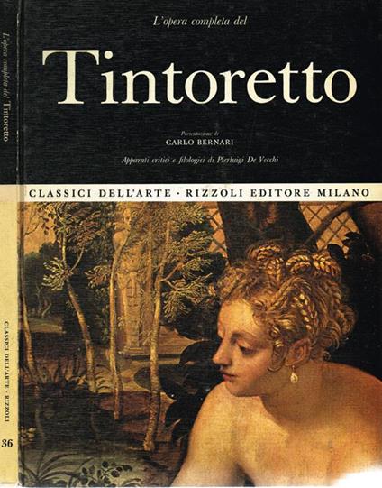 L' opera completa del Tintoretto. - Pierluigi De Vecchi - copertina