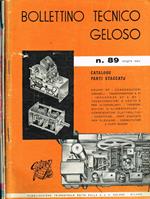Bollettino tecnico Geloso n.89, 90, 91. Estate 1963, autunno 1963, inverno 1963-64
