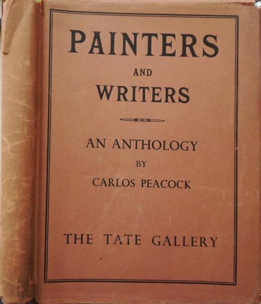 Painters and writers. An anthology - Carlos Peacock - copertina
