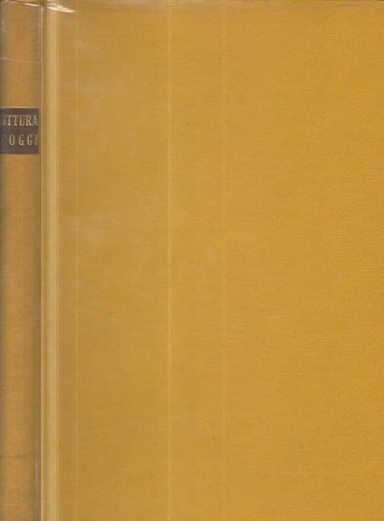 Pittura d'oggi - copertina