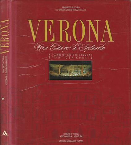 Verona, una città per lo spettacolo - Francesco Butturini - copertina