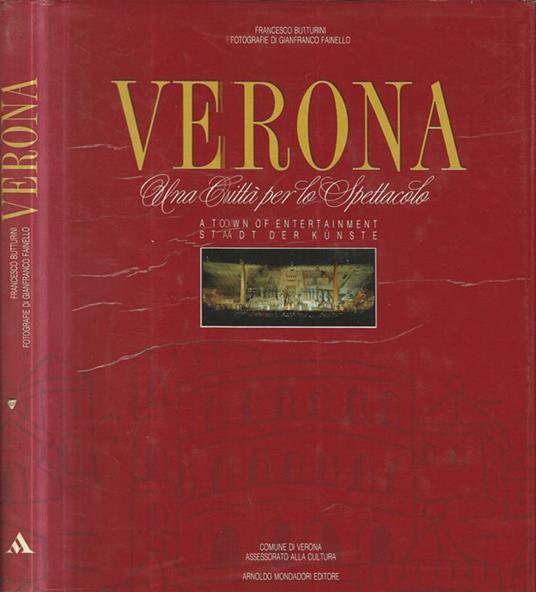 Verona, una città per lo spettacolo - Francesco Butturini - copertina