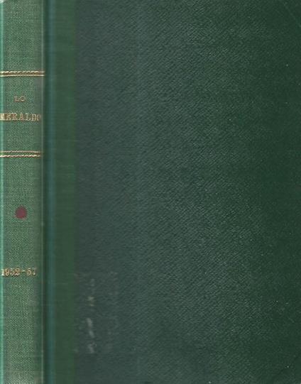 Quaderni scientifici de Lo Smeraldo numeri vari - copertina