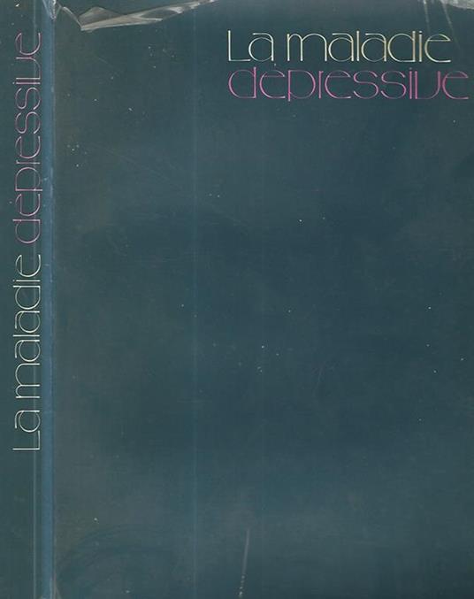 La maladie depressive - copertina