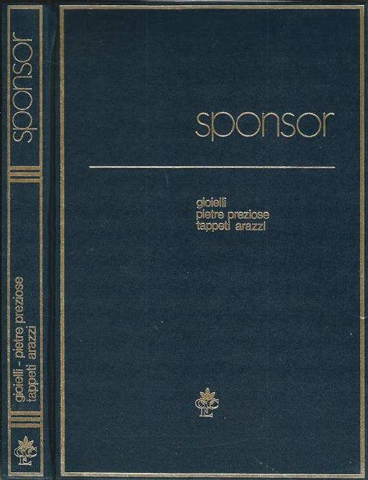 Sponsor. Gioielli, pietre preziose , tappeti, arazzi - copertina