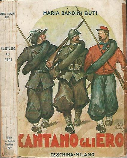 Cantano gli eroi - copertina