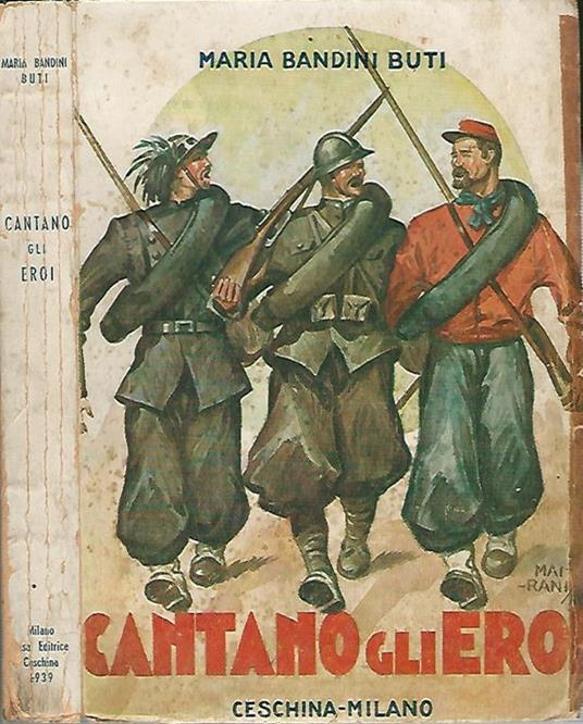Cantano gli eroi - copertina