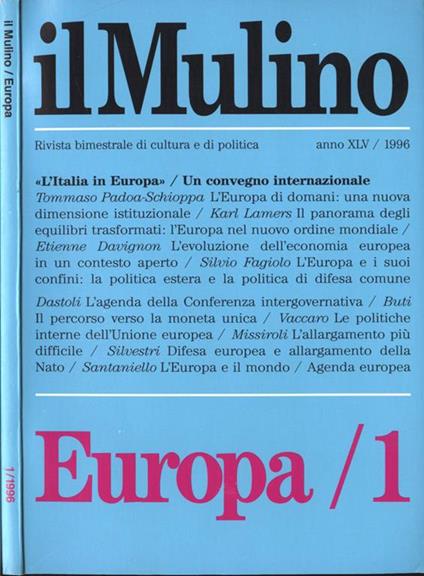 Il Mulino Europa - copertina